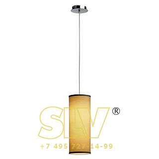 155383 SOPRANA PD-3 светильник подвесной для лампы E27 40Вт макс., хром/ бежевый SLV 155383 SOPRANA PD-3 светильник подвесной для лампы E27 40Вт макс., хром/ бежевый SLV